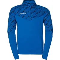 Uhlsport Progressive 28 Half Zip Sweatshirt Bleu 6-7 Years Enfants
