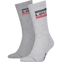Levi's Chaussettes - 2 Pack - Regular Ajustement - Grey Combo - - 39/42 - Chaussettes