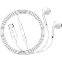 Avizar Mayaxess, écouteurs USB-C avec microphone, pour Pixel 7, couleur blanche