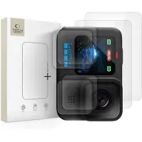 TechProtection Glass Fit+ 2er-Pack Panzerglas für GoPro Hero 9 / 10 / 11 / 12 - transparent