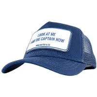 John Hatter & Co Look At Me I Am Thetain Now Cap Bleu