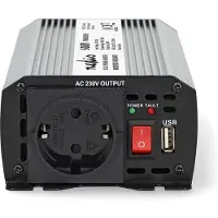 Nedis Pim60012fgy Power Inverter 600w Argenté