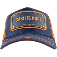 John Hatter & Co Cash Is King Cap Bleu