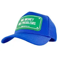 John Hatter & Co Mod Money Problems Cap Bleu