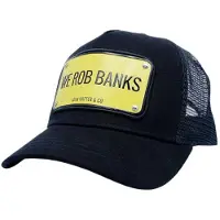 John Hatter & Co We Rob Banks Cap Noir
