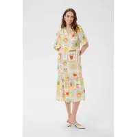 Culture Robe 'CUOrange' beige clair / mélange de couleurs