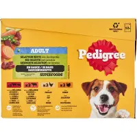 Pedigree Sachets Fraîcheur Adulte Sélection Mix Multipack 12x100 g Aliment
