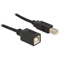 DeLOCK Câble d'extension d'imprimante USB 2.0 - USB-B mâle vers femelle