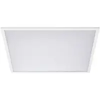 Sigor Backlit Panel encastrable Fled 62x62cm UGR<19 36W 4000K IP40 90° 4320lm Ra80 sans pilote Blanc