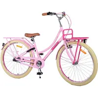 Volare Excellent, vélo pour filles et femmes 26 pouces, 135 - 150 cm, vélo de ville rétro avec frein à rétropédalage, vélo pour adolescents à 3 vitesses