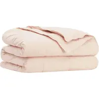vidaXL Couette beige 155 x 200 cm en fibres de kapok