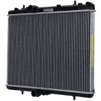 Hella Radiateur refroidissement moteur Ailettes de refroidissement brasées 380 - 538 mm pour e.a. PEUGEOT 307