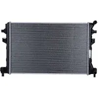 Hella Radiateur refroidissement moteur Ailettes de refroidissement brasées 620 - 398 mm pour e.a. VW TIGUAN