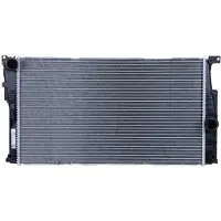Hella Radiateur de refroidissement moteur, ailettes soudées, 600 x 348 mm, , pour BMW Série 1, entre autres
