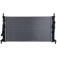 Hella Radiateur refroidissement moteur Ailettes de refroidissement brasées 672 - 358 mm pour e.a. MAZDA 3