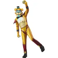 Rubies Glamrock Freddy Five Nights At Freddys Mask Costume Multicolore 5-7 Years Enfants
