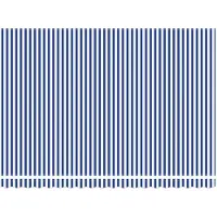 vidaXL Store électrique rétractable bleu et blanc 4 x 3 m