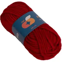Colorations - Fil acrylique 4 mm - 50 g - Rouge
