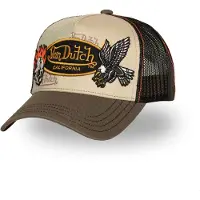 Von Dutch Patches Trucker Cap Beige
