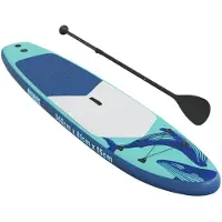 vidaXL Planche de paddle gonflable HYDROS, dimensions : 366 x 81 x 15 cm
