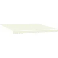 vidaXL Auvent Rétractable Électrique Crème 4 × 3,5 M