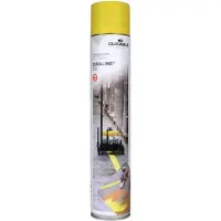 Durable Spray de marquage au sol DURALINE, contenu 750 ml, jaune proche RAL 1003