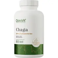 OstroVit Extrait de Chaga, 60 gélules végétales,