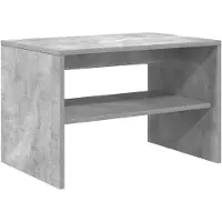 vidaXL Armoire TV gris béton 60x40x40 cm Bois composite