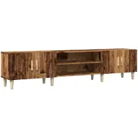 vidaXL Armoire TV aspect bois ancien 180x31,5x40 cm Bois composite
