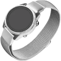 FIXED Sangle en filet QuickFit, 20 mm, argent (Acier inoxydable, Métal), Sangles de montre, Argent
