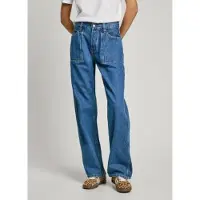 Pepe Jeans pour femme. PL205025 Jeans W11 Reverse Lw blue (32/32), Bleu, Casuel, Coton, Denim, Durable