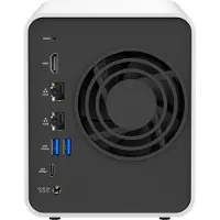 TerraMaster F2-425 PLUS Intel N150 QuadCore,8GB DDR5,5GbE X2, NAS, Noir, Blanc