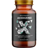 BrainMax ACDKZINC, 90 gélules végétales