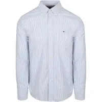 Tommy Hilfiger Chemise 'HERITAGE' bleu clair / blanc