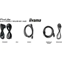 Iiyama LH10551UWS-B1AG 265,9cm(105") LH10551UWS-B1AG 21:9 HDMI+DP+USB-C bl. retail (Speditionsversand)
