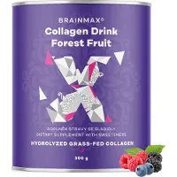 BrainMax Pure Collagen Drink, boisson au collagène, fruits des bois 300 g