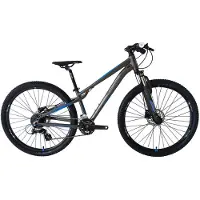 Wolfbike Turbo 27.5´´ Altus 2x8s Mtb Bike Gris 13.5 Garçon