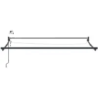 vidaXL Store électrique rétractable, couleur crème, 2,5 x 2 m