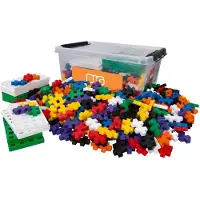 EPEE Plus-Plus Blocs Plus Plus Big Basic EDU, 400 pièces + 10 plaques