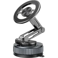 Usams Universal phone holder ZJ087 magnetic for car, home, office black, Support pour smartphone, Noir