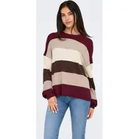 ONLY Pull Atia Life Stripe Femmes