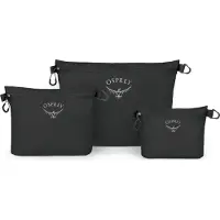 Osprey Ultralight Zipper Sack Set Wash Bag Noir