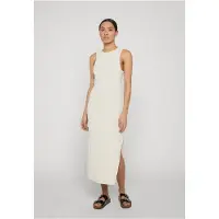 Urban Classics Tb8276 Sleeveless Midi Dress Blanc XL Femme