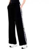 EA7 pour femme. 7W001155_AF12501 Pantalon Natural Ventus noir (M), Casuel, Polyester