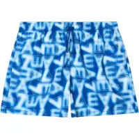 EA7 pour homme. 7M001715_AF21250 Maillot de bain bleu Graphic Series avec imprimé logo (XXL), Beachwear, Polyester