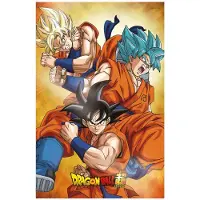 SD Toys Dragon Ball Super Champa Goku Poster Orange