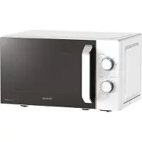Sencor SMW 1918WH Four à micro-ondes, volume 20 l, 5 niveaux de puissance, minuterie 35 minutes, puissance micro-ondes 700 W, diamètre du plateau tournant : 255 mm