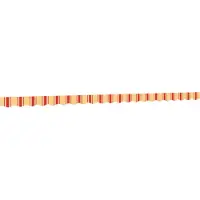 vidaXL Volant de store jaune et orange rayé 5 m
