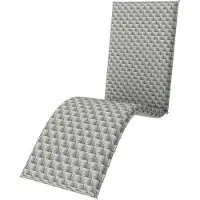 Doppler Surmatelas 170 x 48 x 6 cm 50 % coton, 50 % polyester gris