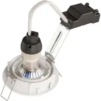 SLV PIKA QPAR51, plafonnier encastré, orientable, blanc, max. 50W